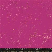 108" Backing- Speckled Wide- Berry/Metallic