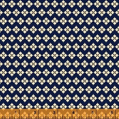 Spellbound- Vintage Crochet- Navy/Metallic