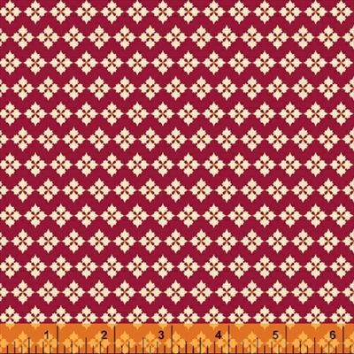 Spellbound- Vintage Crochet- Red/Metallic