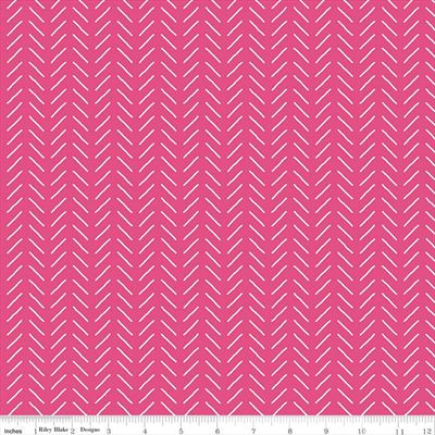 Fleur- Bias Lines- Dark Pink