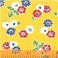 Sugar Sack- Tossed Floral- Yellow