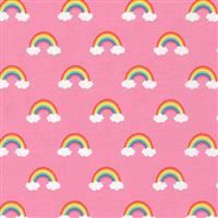 Happy Little Unicorns- Rainbows- Pink