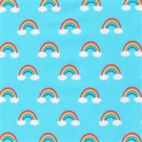 Happy Little Unicorns- Rainbows- Blue