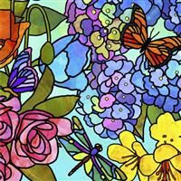 Stained Glass Garden- Main- Multi
