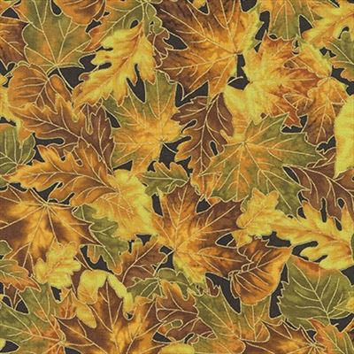 Autumn Bouquet- Leaves- Earth/Metallic