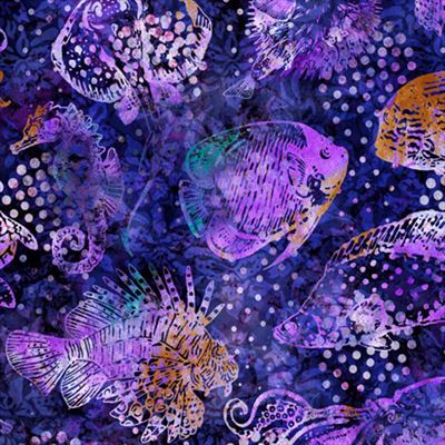Aquatica- Sea Life- Violet