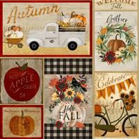 Happy Fall- Patchwork- Multi