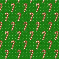 Under the Mistletoe- Candy Cane Wishes- Green