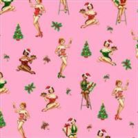 Under the Mistletoe- Christmas Darlings- Pink