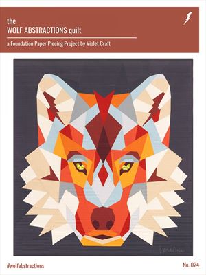 Wolf Abstractions by Violet Craft