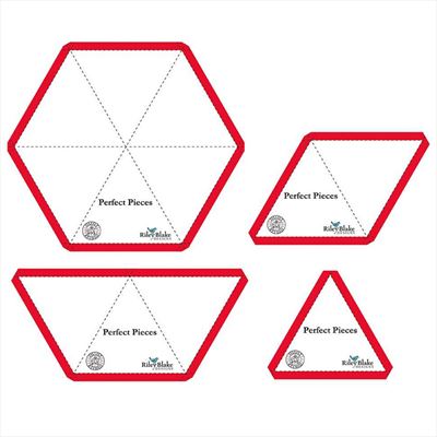 Jillily Studio Perfect Pieces Hex Angle Template Set