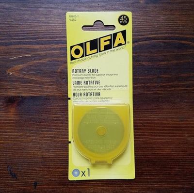 OLFA 45mm Rotary Blades- 1 Pack